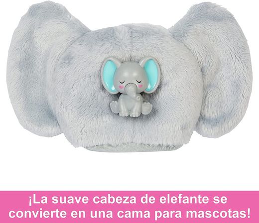 BARBIE CUTIE REVEAL SERIE AMIGOS JUNGLA ELEFANTE
