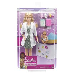 BARBIE DOCTORA CON BEBÉ