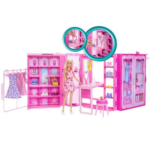 BARBIE DREAM CLOSET CONJUNTO Y ACCES