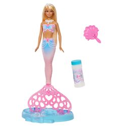 BARBIE FANTASÍA SIRENA POMPAS DE JABÓN