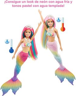 Barbie Sirena Arcobaleno Magico — Giocattoli DonDino