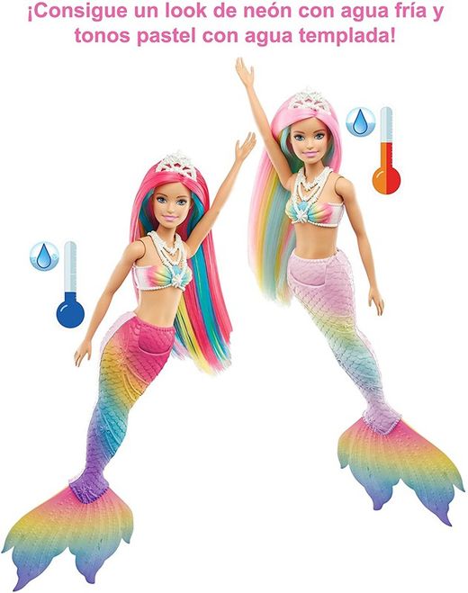 Barbie Sirena Arcobaleno Magico