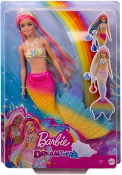 Barbie Sirena Arcoiris Mágico — DonDino juguetes