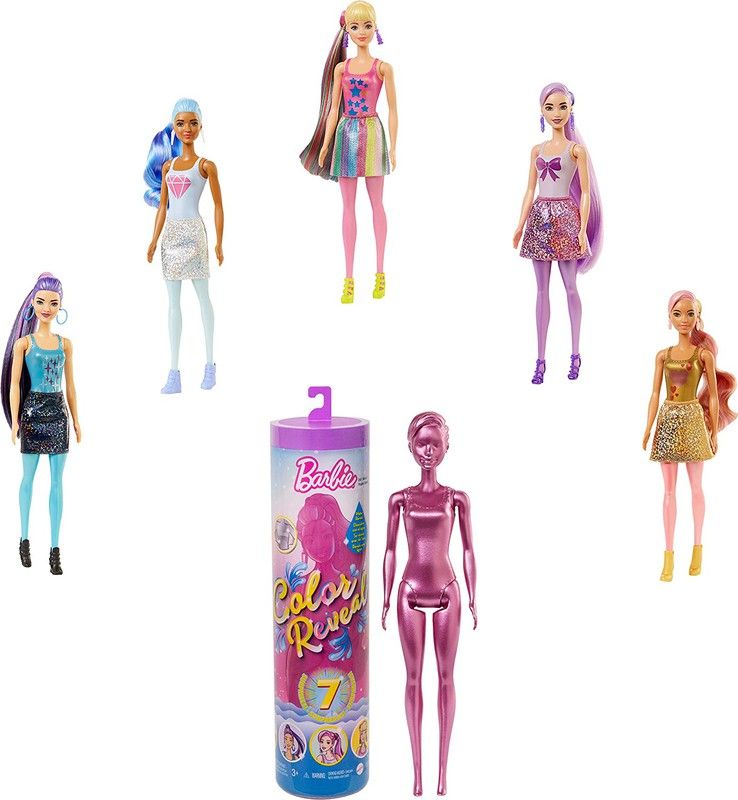 Barbie Color Reveal Barbie Deals Barbie Magica Agua Barbie Sirena