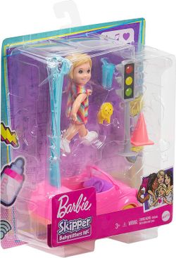 Barbie Skipper Muñeca Con Coche De Juguete