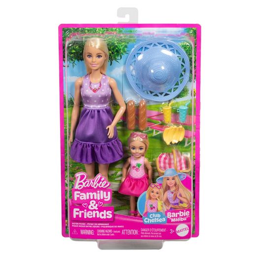 BARBIE Y CHELSEA MALIBU PICNIC