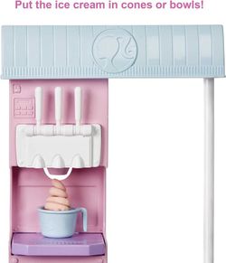 Barbie Y Su Heladería Muñeca Rubia