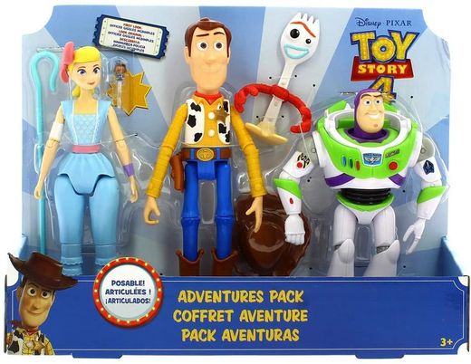 Pack 4 Figura Basicas Toy Story 4