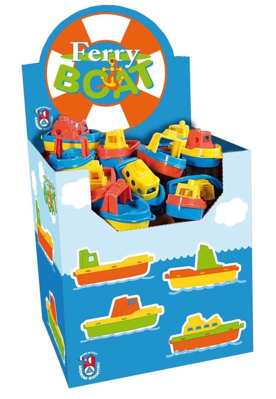 Pequeno barco de plástico Exp. 80 — Dondino