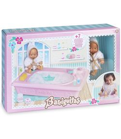 Barriguitas. Baignoire avec figurine de bébé
