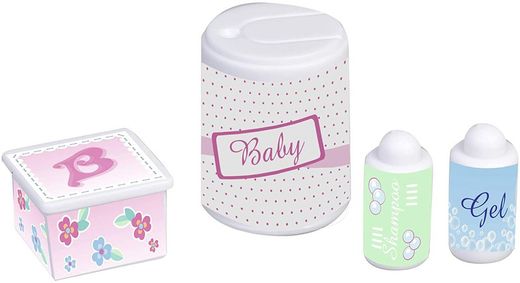Barriguitas. Baignoire avec figurine de bébé