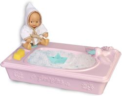 Barriguitas. Baignoire avec figurine de bébé