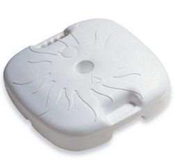 BASE PARASOL PLAS. CUADRADO 18 L.