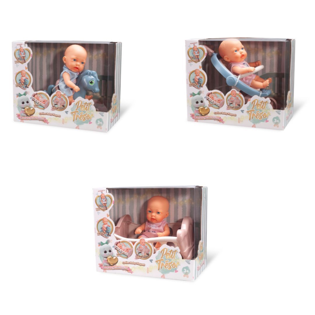 BEBE 3 STDOS CUNA/BALANCIN/CABALLITO