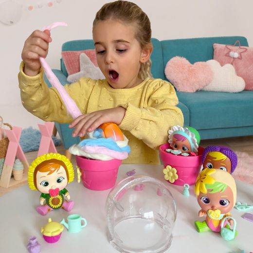 BEBÉS LLORONES LÁGRIMAS MÁGICAS Happy Flowers | Mini Bebé Llorón Sorpresa