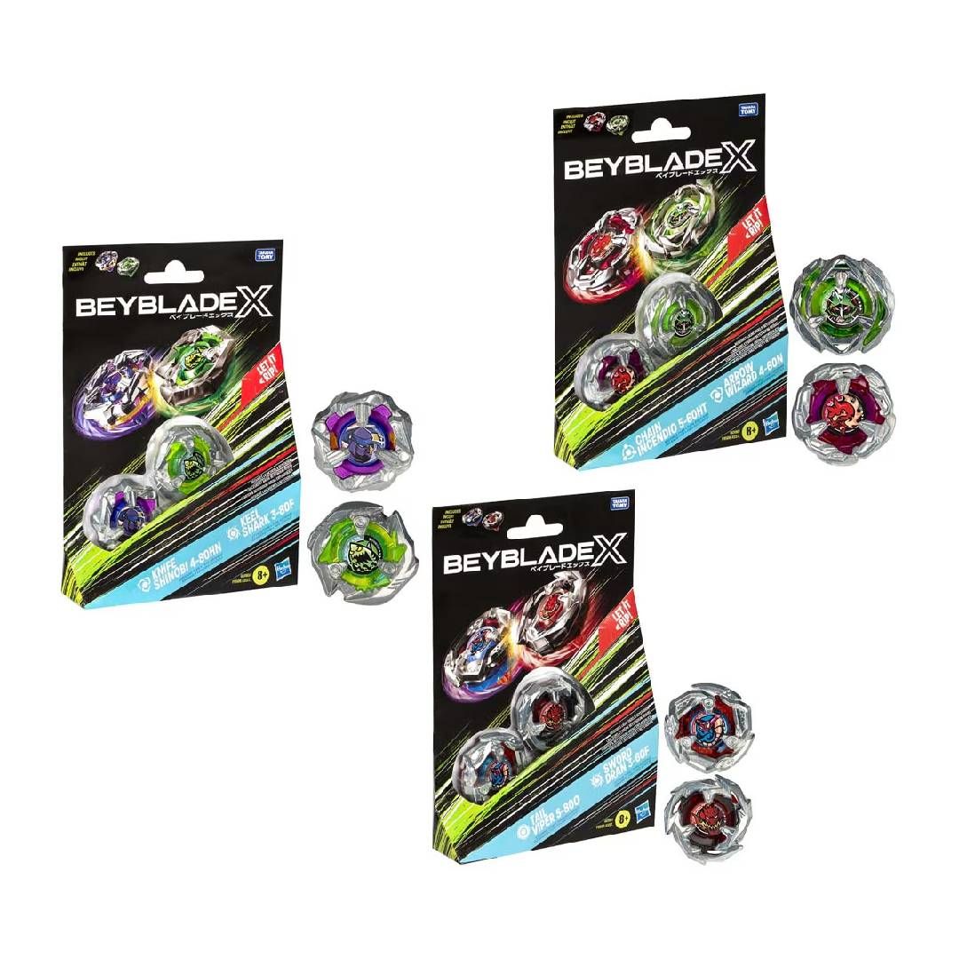 BEYBLADE BBX PACK DOBLE
