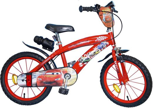 Bicicleta 16' Cars suspension