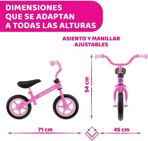 BICICLETA FIRST BIKE ROSA