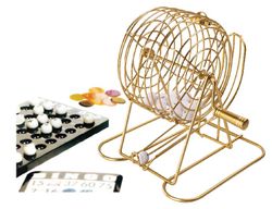BINGO BOMBO METALICO