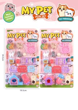 BLISTER GATITOS C/ACCESORIOS 2 MOD STDOS
