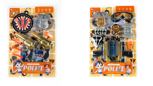 BLISTER POLICIA 2 MODELOS