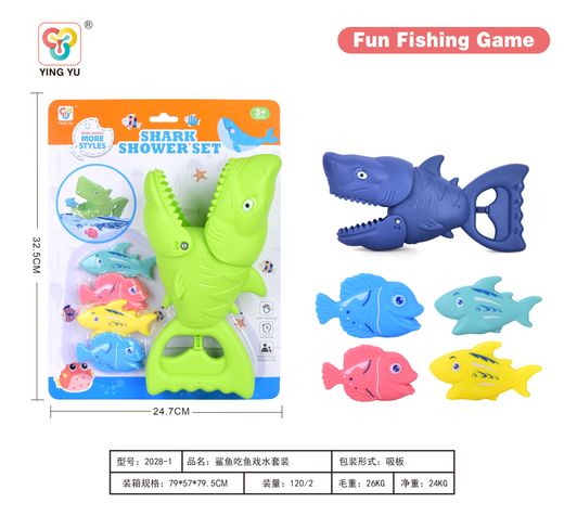 BLISTER TIBURON TRAGA 4 PZAS