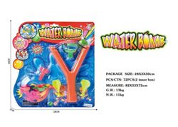 TIRACHINAS C/GLOBOS DE AGUA BLISTER