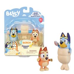 BLUEY- PACK 2 FIGURAS 3 STDOS