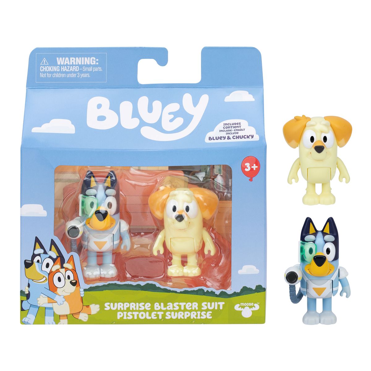 BLUEY - PACK 2 FIGURAS - ASST 2 - S4