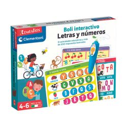 BOLI INTERACTIVO LETRAS Y NUMEROS