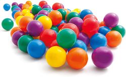 Sacchetto 100 palline 6,5 cm +2