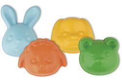 Zak met 4 dierenvormen