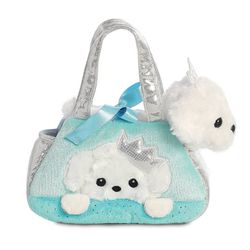 BOLSO AZUL PERRO 21 CM
