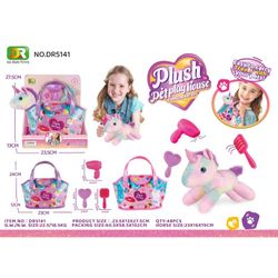 BOLSO C/UNICORNIO PELUCHE