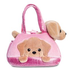 BOLSO ROSA LABRADOR 21 CM