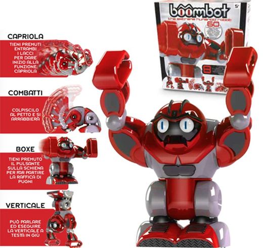 Boombot il robot umanoide