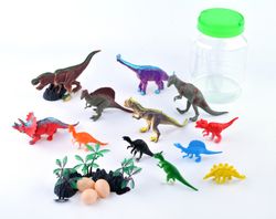 BOTE DINOSAURIOS 21PCS