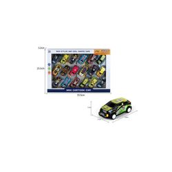 CAJA 18 COCHES METÁLICOS