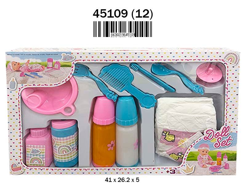 CAJA BIBERONES  MAGICOS, PAÑALES Y ACCESORIOS