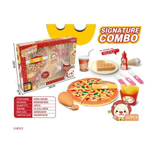CAJA PIZZA HOUSE 21 PCS.