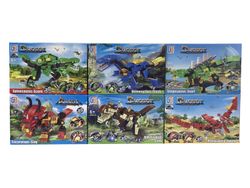 Boîte de robots Dino assortiment de 200 pièces