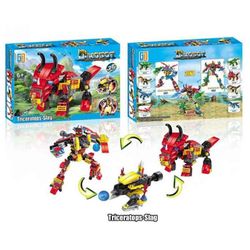 Boîte de robots Dino assortiment de 200 pièces