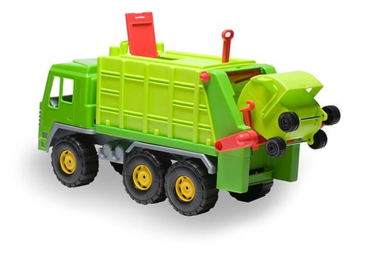 Scatola di camion della spazzatura