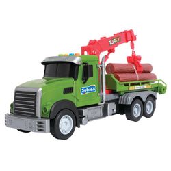 CAMION C/GRUA Y TRONCOS LUZ Y SONIDO