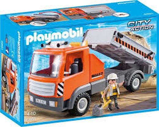 Playmobil container truck