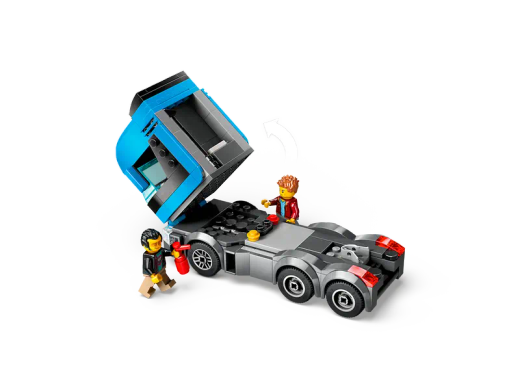 *CAMION DE TRANSPORTE CON DEPORTIVOS