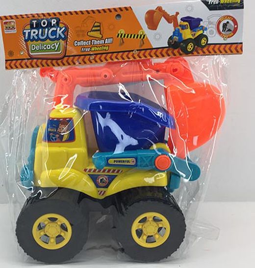 Camion excavadora friccion