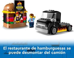 Camión Hamburguesería Lego