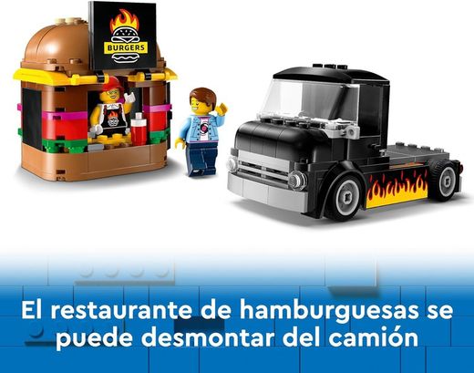 Camión Hamburguesería Lego
