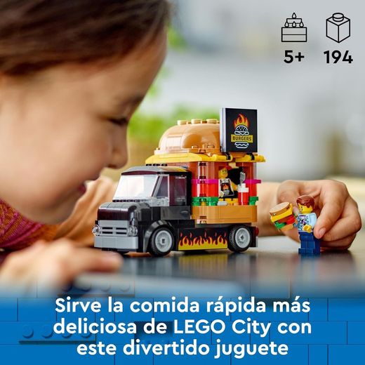 Camión Hamburguesería Lego